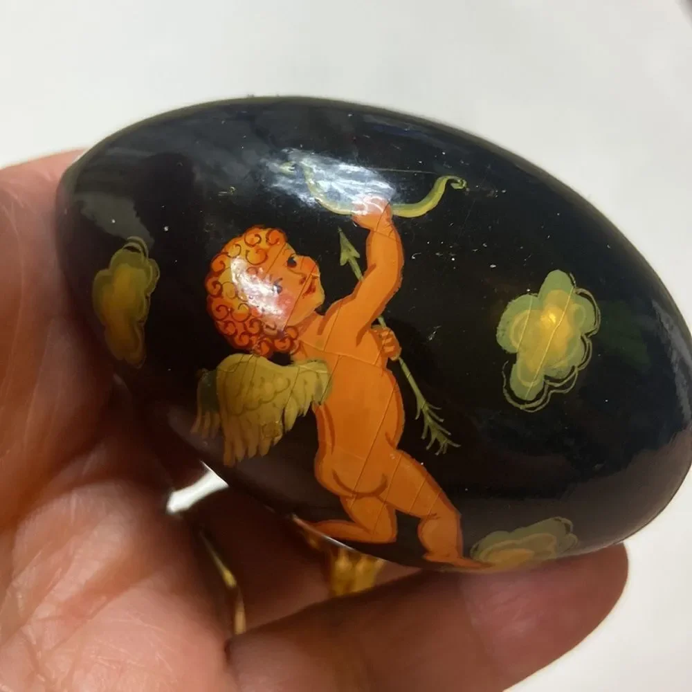 Vintage Decorative Egg Angel